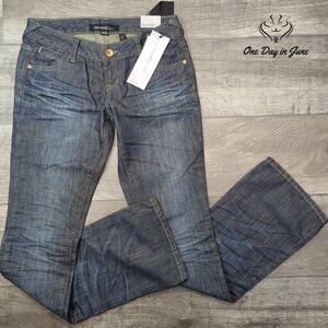 Kensie Regular Rise Slim Fit Boot Cut Jeans Size 27 (4)